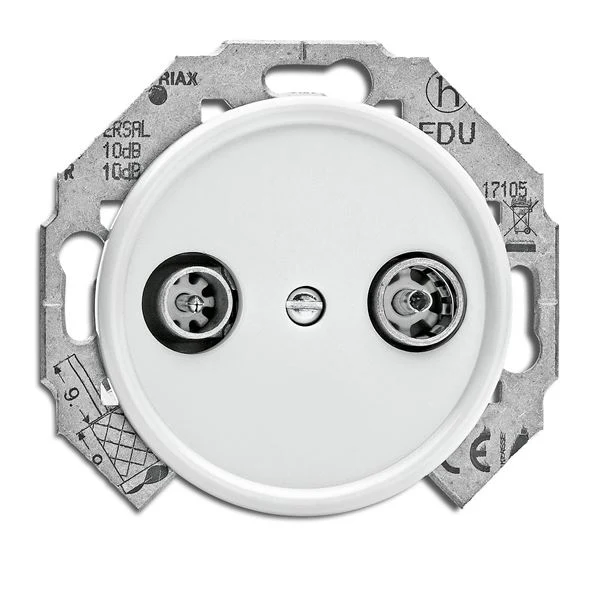 Antennuttag insats - TV/Radio duroplast