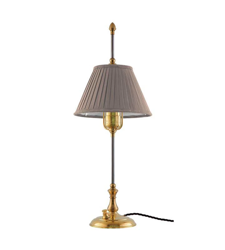 Bordslampa - Kellgren mässing, beige skärm