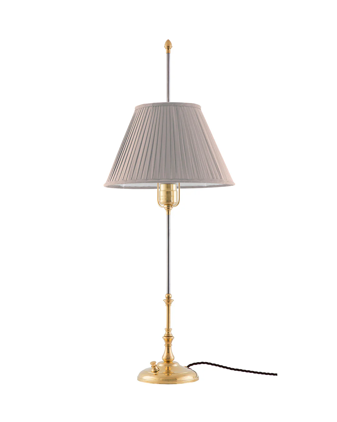 Bordslampa - Stiernstedt mässing, beige skärm