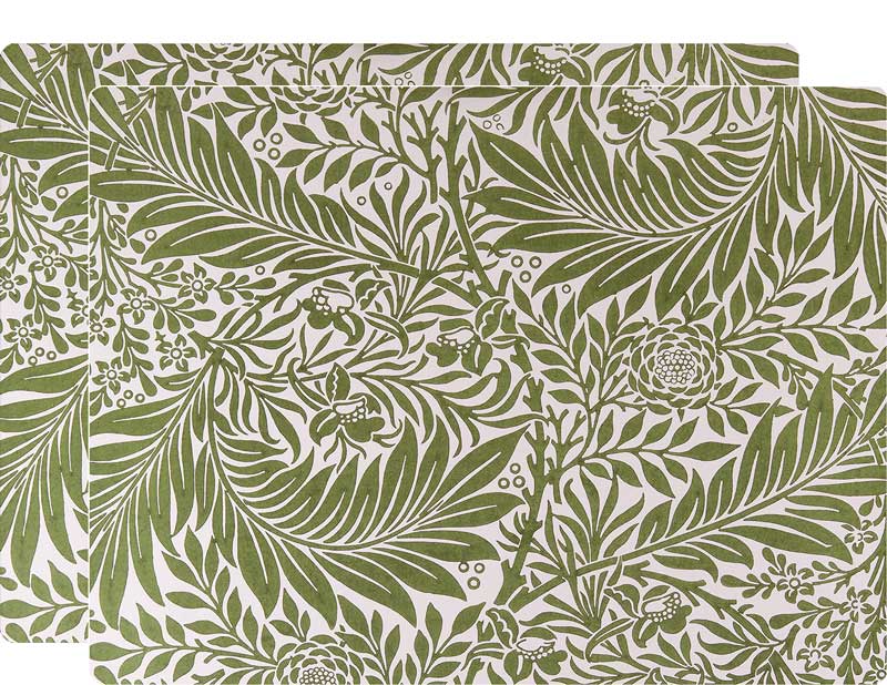 Bordstablett 2-pack - William Morris, Larkspur
