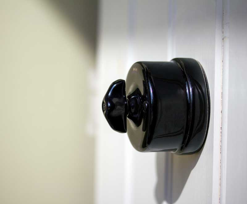 Dimmer - Vriddimmer svart porslin utanpÄliggande - Image 3