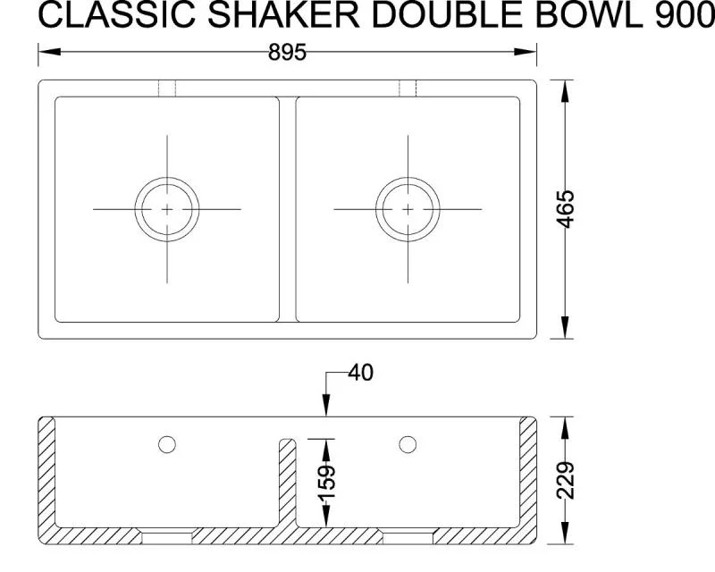 Diskho dubbel - Shaws Classic Shaker Double 900 - Image 3