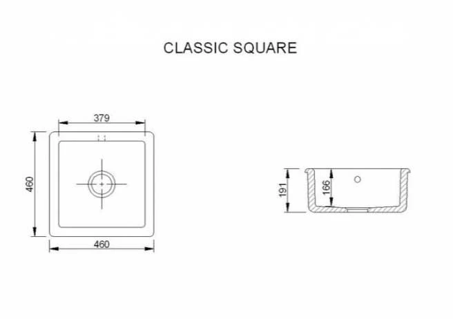 Diskho - Shaws Classic Square 46 cm - Image 3
