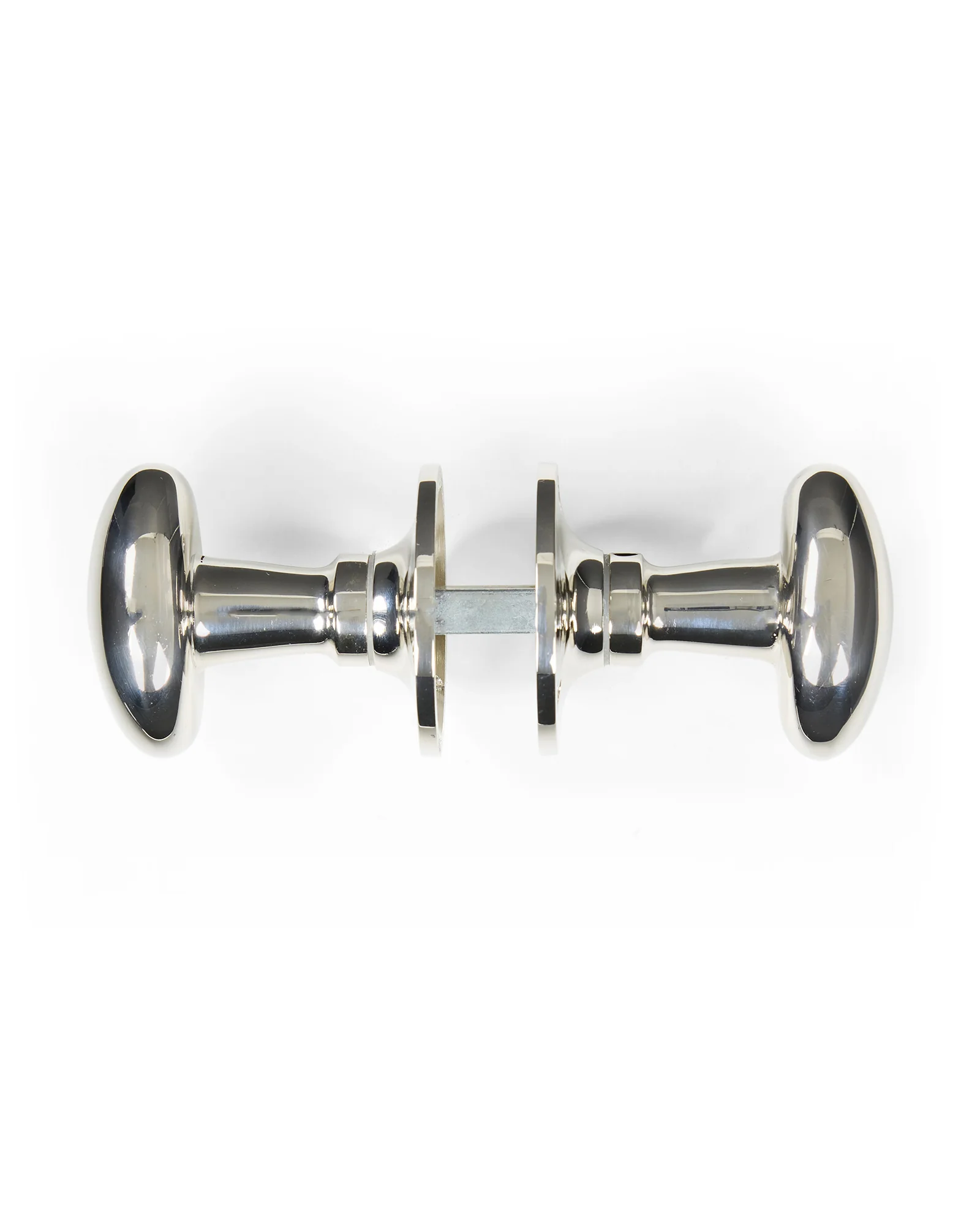 Dörrtrycke - Ovalt vred nickel - Image 2