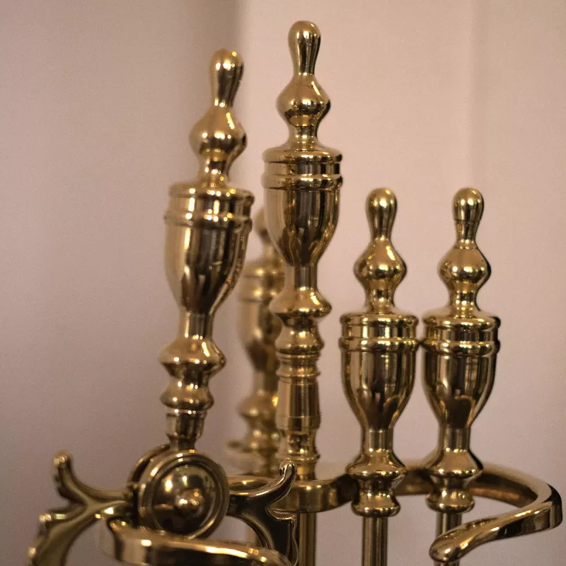 Eldgaffelset mässing - Pokal - Image 3