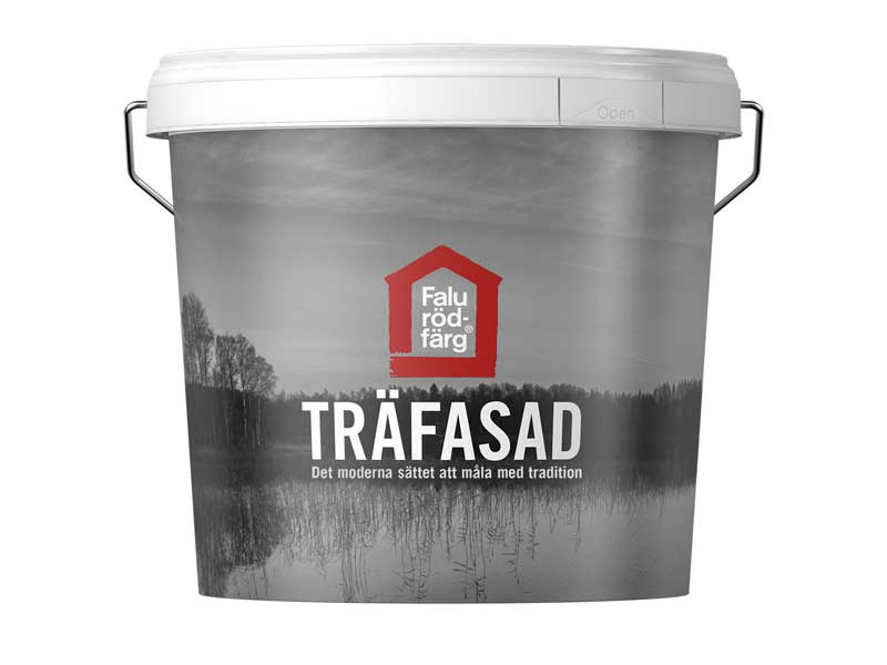 Falu RödfÀrg - TrÀfasad Ljusröd