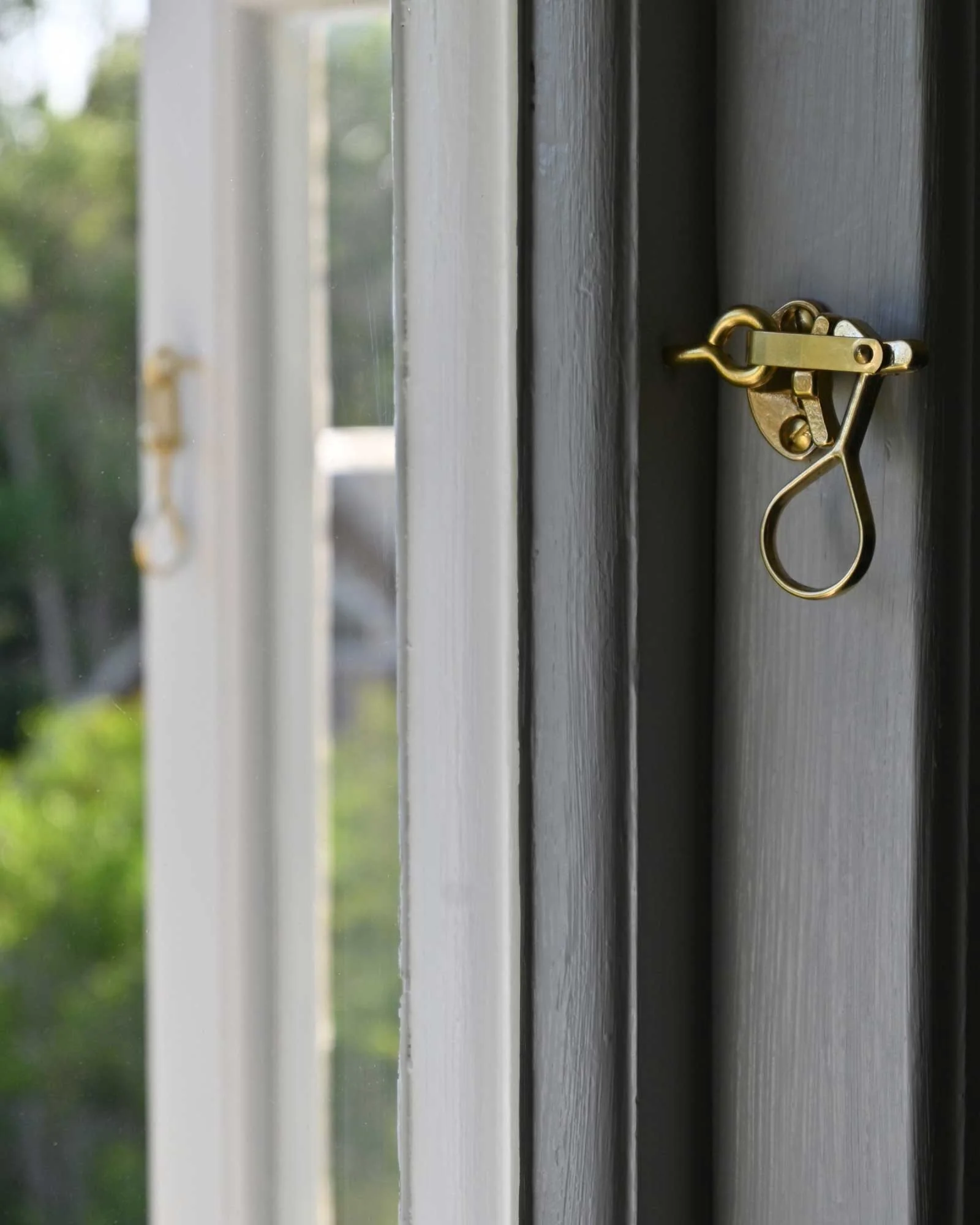 Fönsterlås - Hasp mässing - Image 2