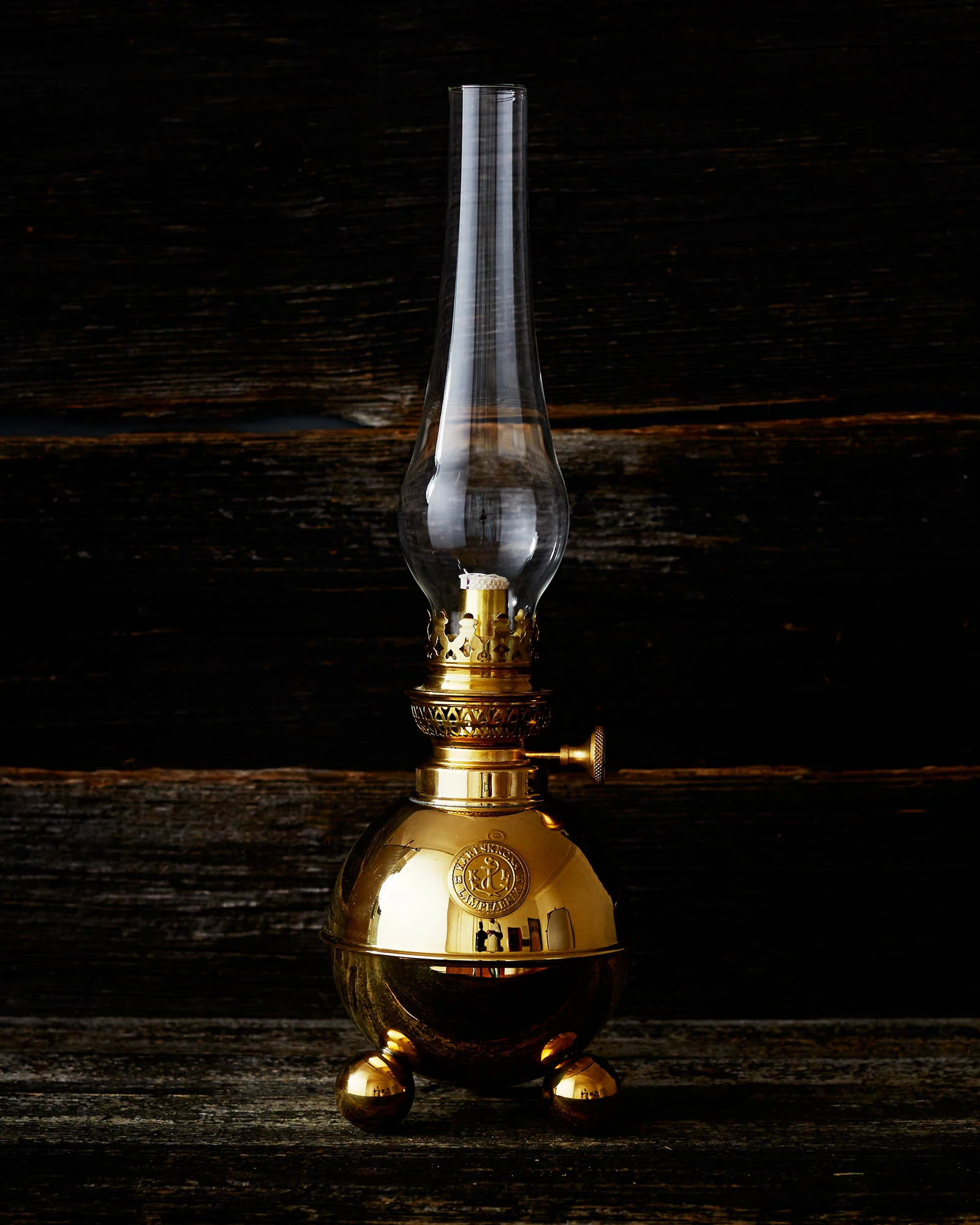 Fotogenlampa - Dragsö mässing - Image 2