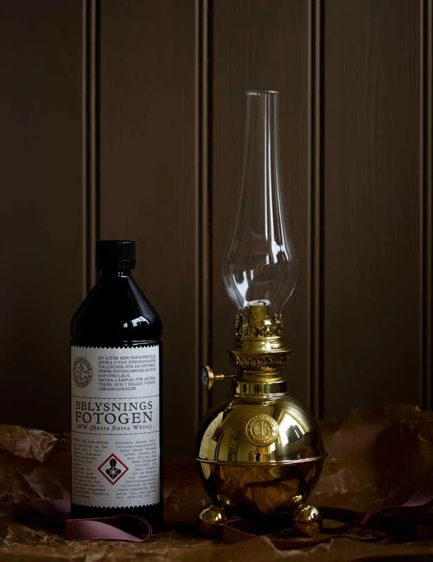 Fotogenlampa - Dragsö mässing - Image 5