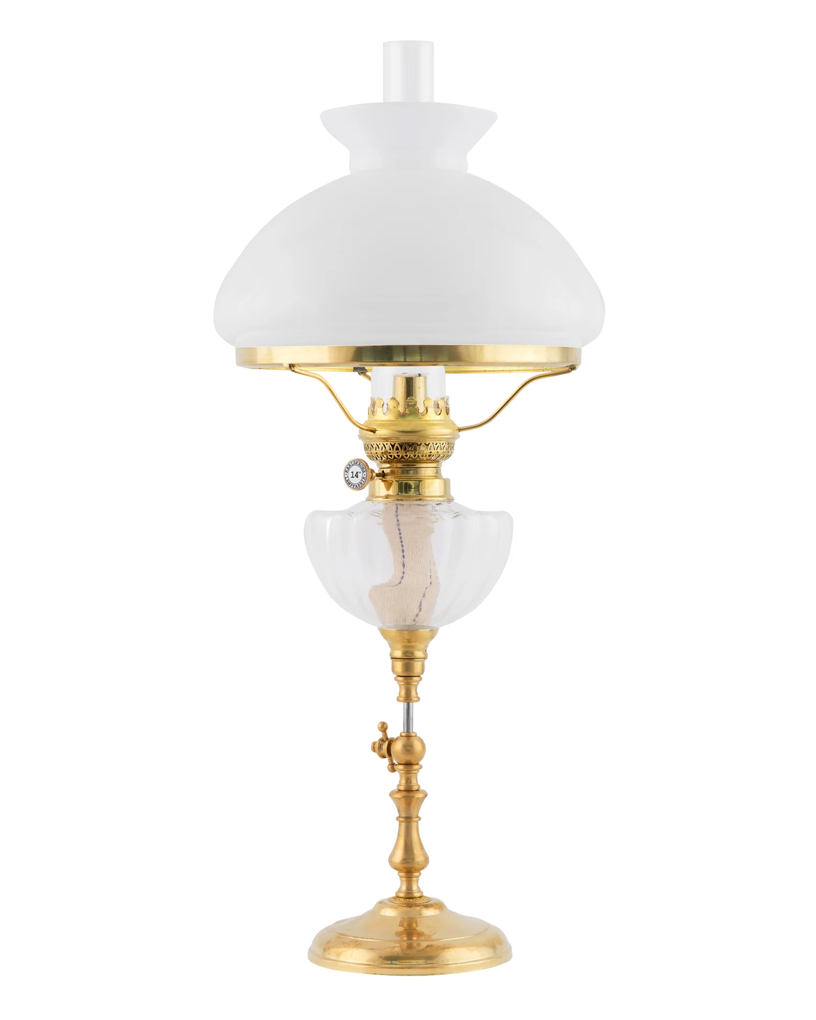 Fotogenlampa - Ekholmen mässing