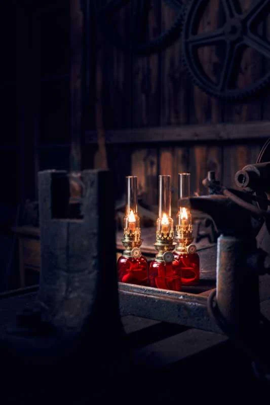 Fotogenlampa - Koholmen, klarglas - Image 3