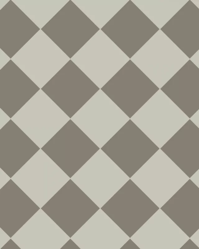Klinker - Schackrutigt 15 x 15 cm pÀrlgrÄ/grÄ