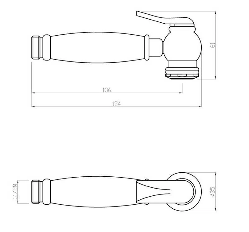 Handdusch (reservdel) - Till Finsbury krom - Image 3