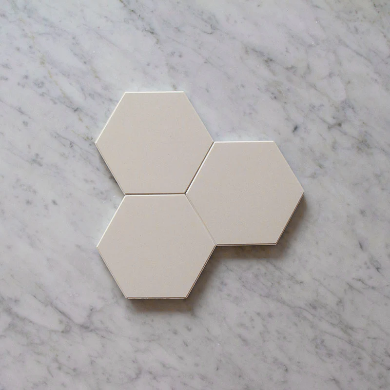 Klinker - Hexagon 10 x 10 cm vit - Image 4