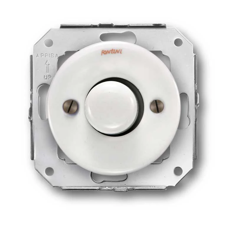 Insats Dimmer - Universaldimmer LED 4-100W vitt porslin