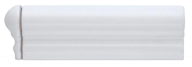 Kakel Victoria - Hörnbit till bröstlist vit, blank - Image 4