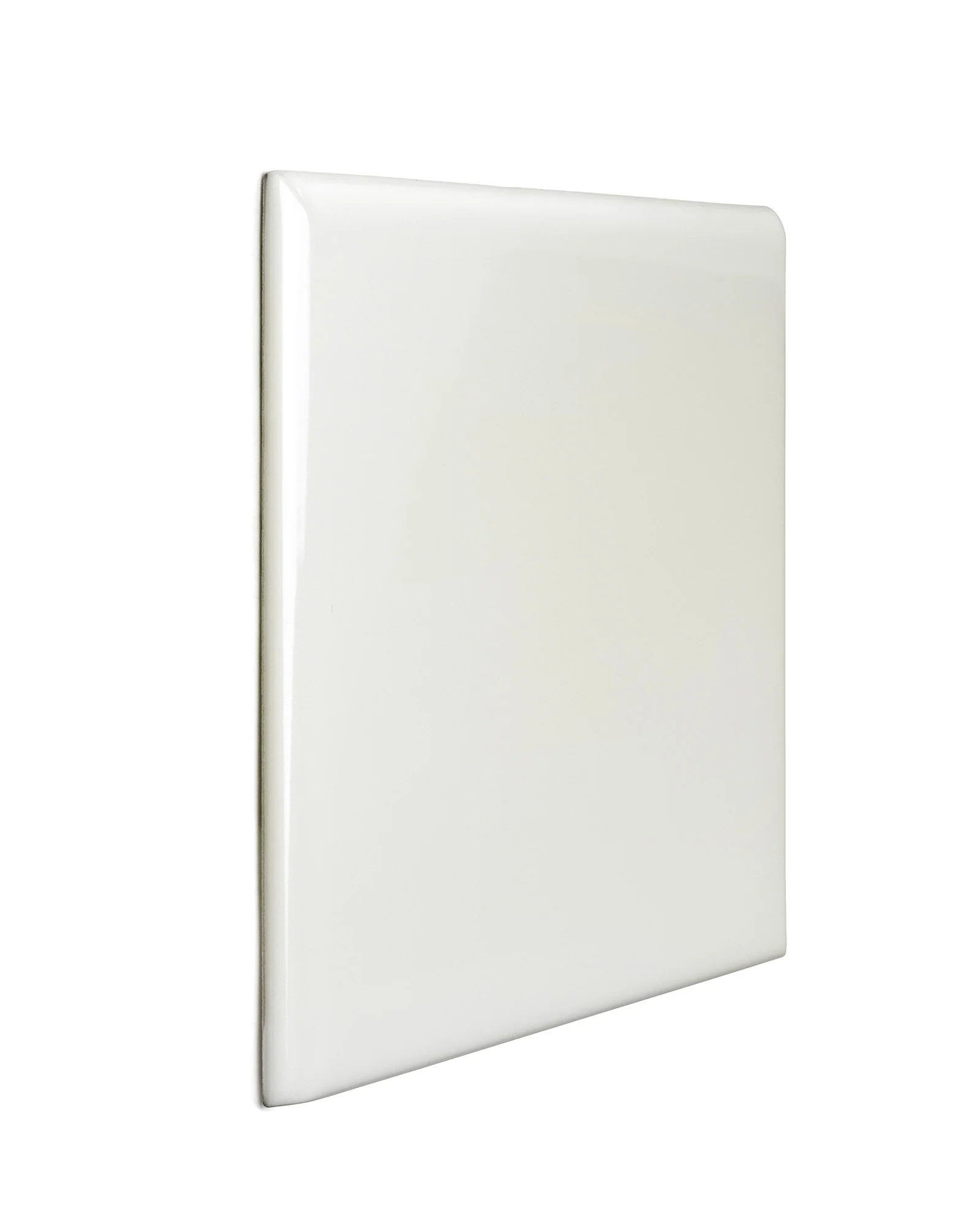 Kakel Victoria - 15 x 15 cm elfenbensvit bullnose hörn - Image 2