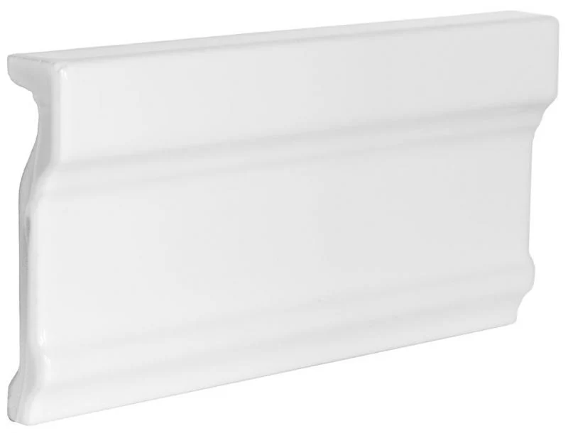 Kakel Victoria - Bröstlist 7,5 x 15 cm vit - Image 4