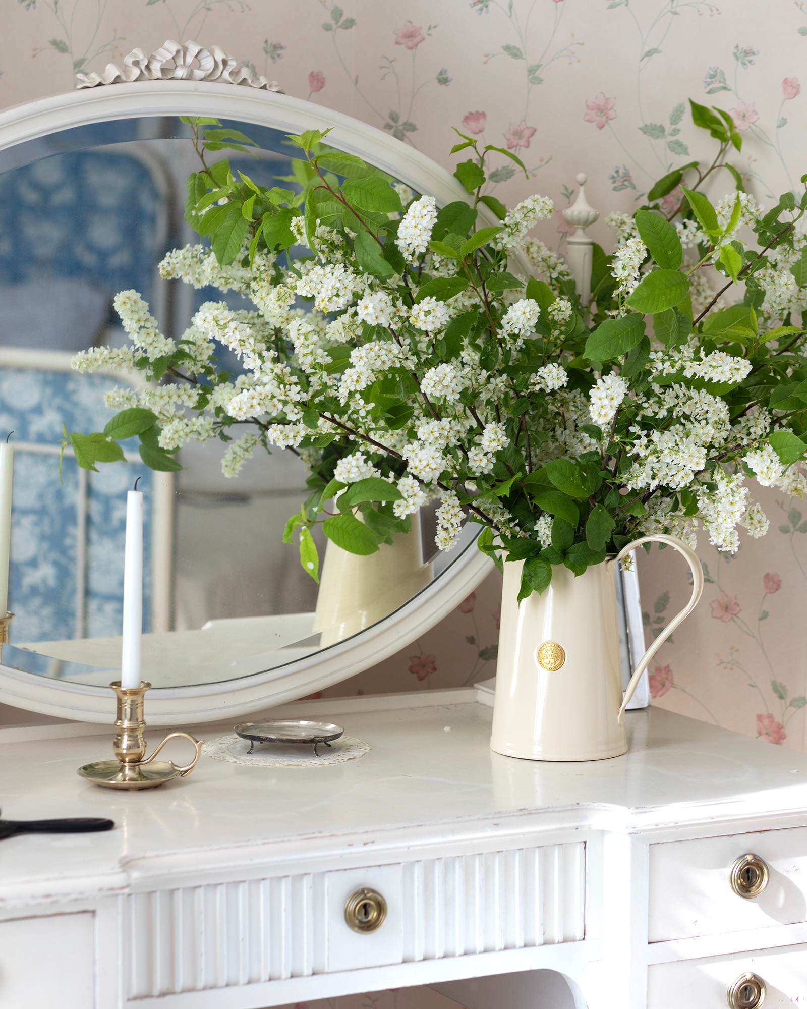 Kanna 1,8 L - Blomvas gräddvit - Image 5