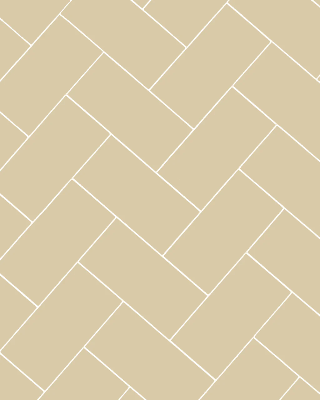 Klinker - Rektangel 10 x 20 cm elfenben