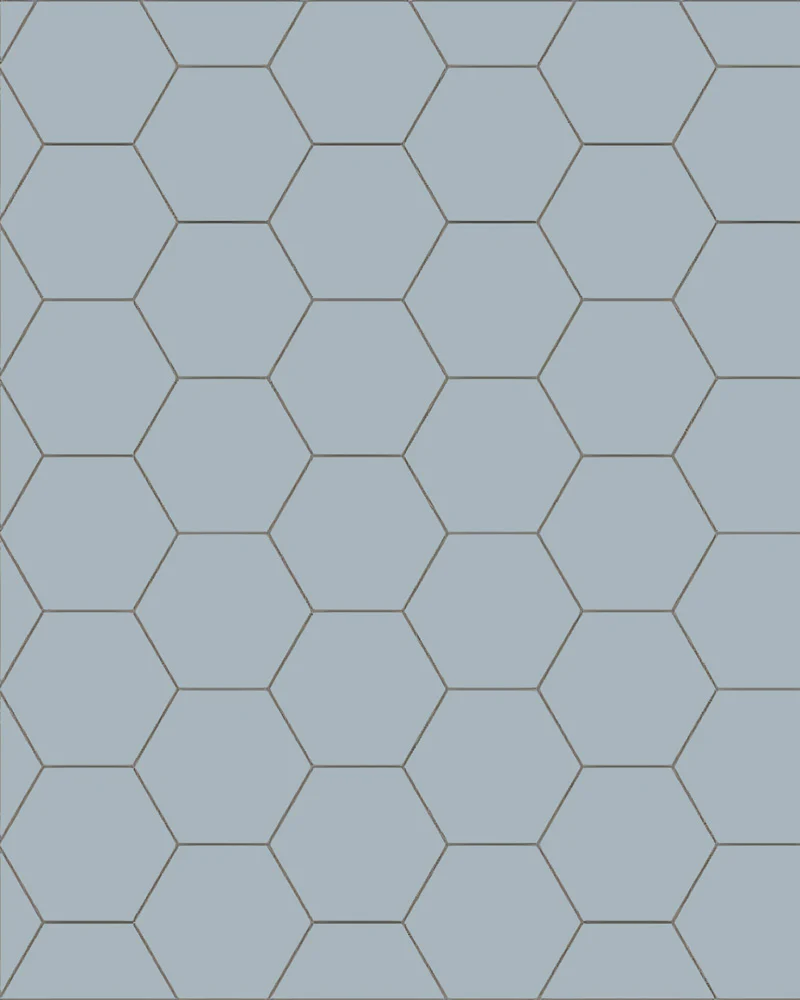 Klinker - Hexagon 10 x 10 cm grÄblÄ