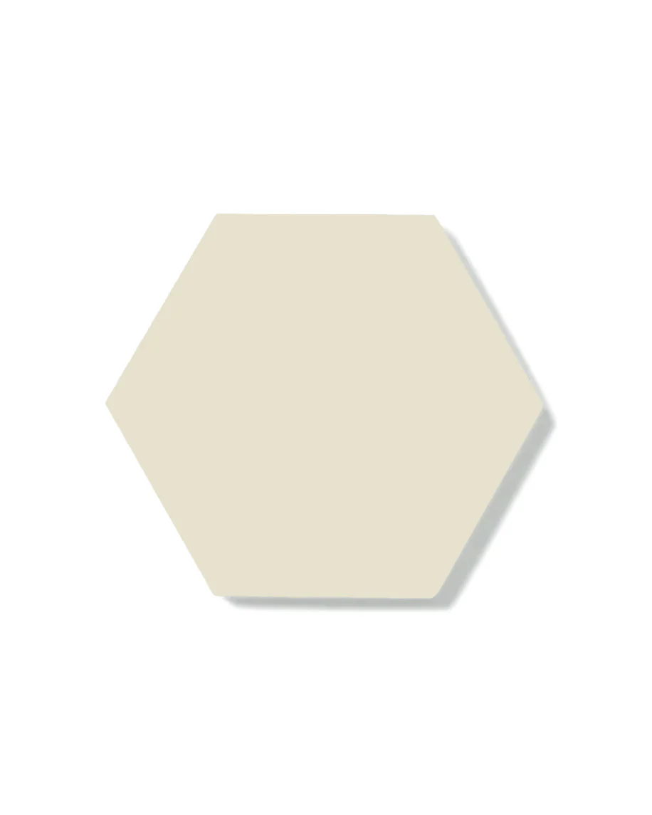 Klinker - Hexagon 10 x 10 cm gulvit - Image 3