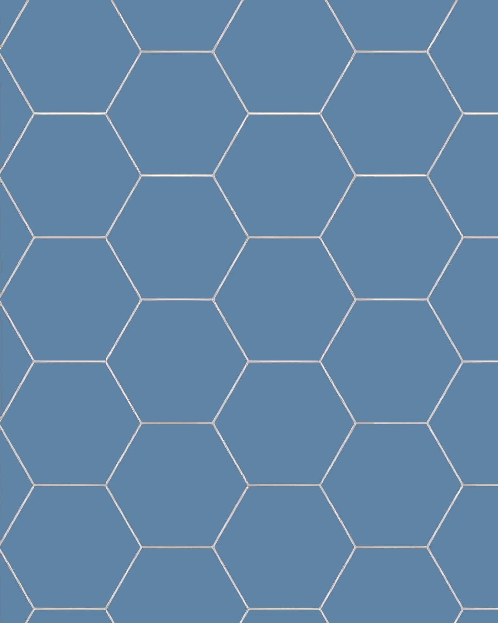 Klinker - Hexagon 15 x 15 cm blÄ