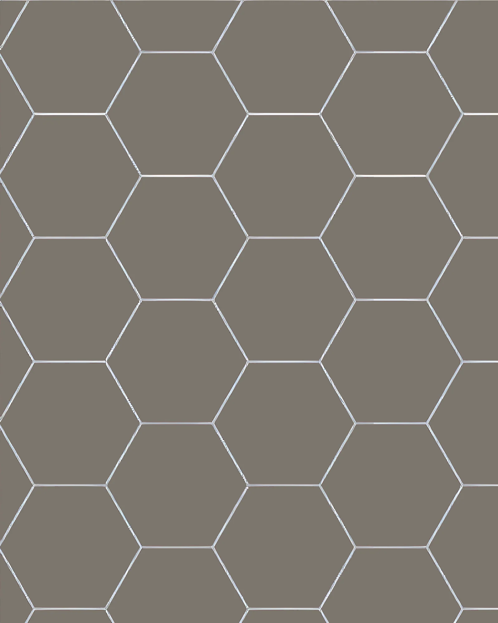 Klinker - Hexagon 15 x 15 cm mörkgrÄ