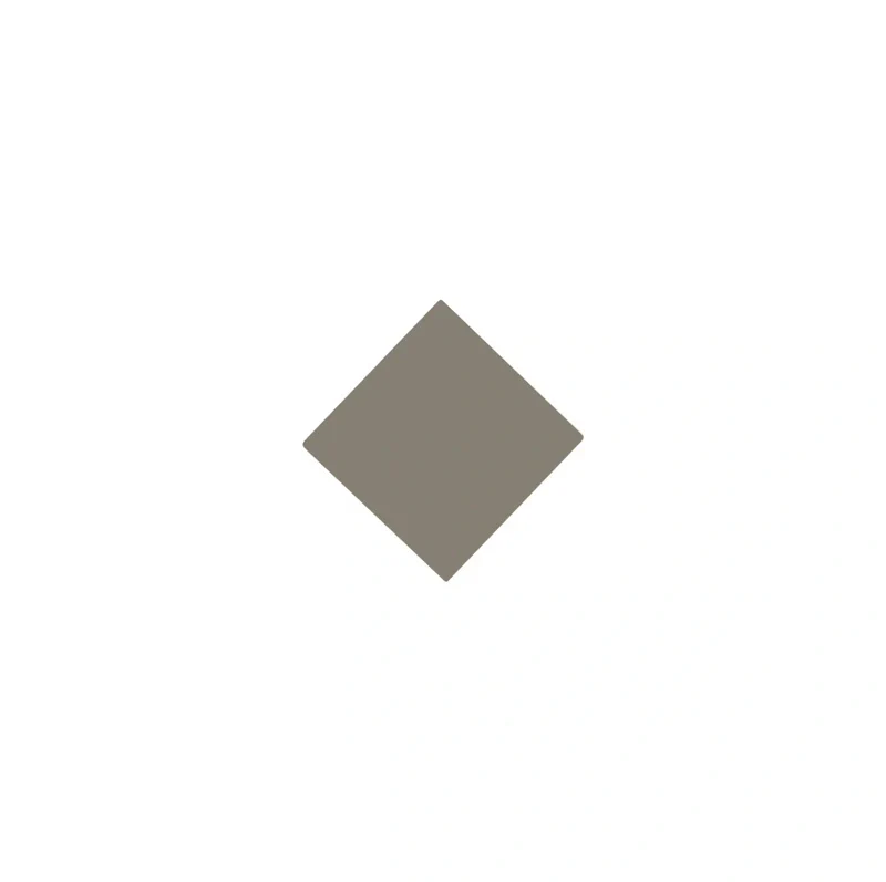Klinker - Kvadrat 3,5 x 3,5 cm grÄ
