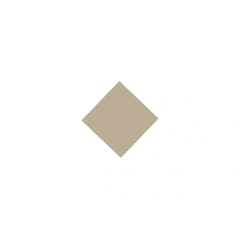Klinker - Kvadrat 3,5 x 3,5 cm linne