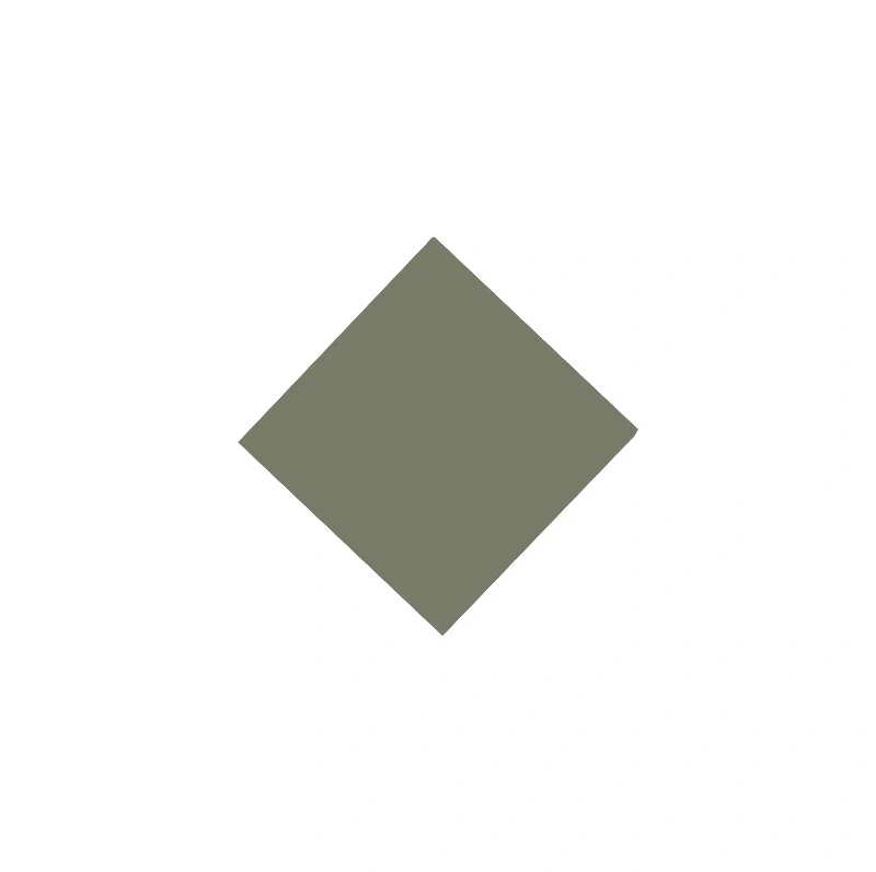 Klinker - Kvadrat 5 x 5 cm Australian green