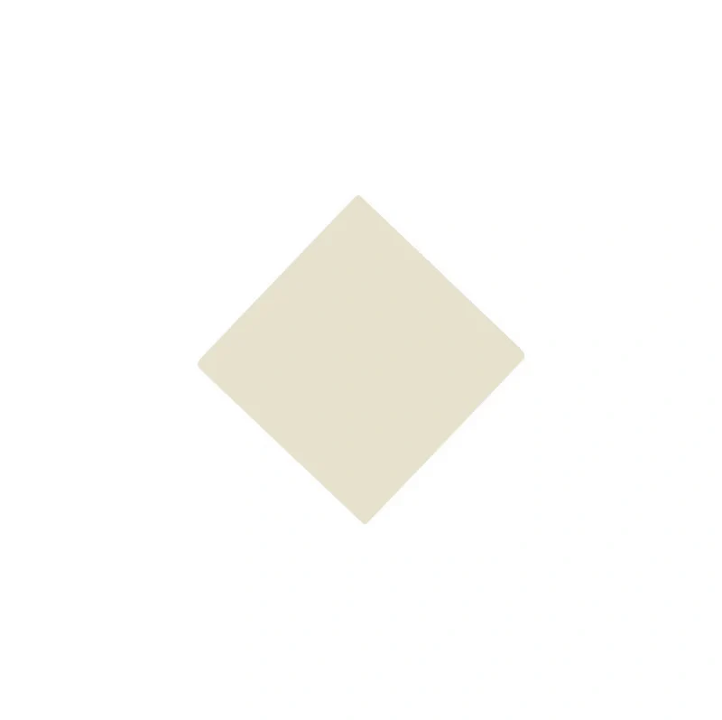 Klinker - Kvadrat 5 x 5 cm gulvit