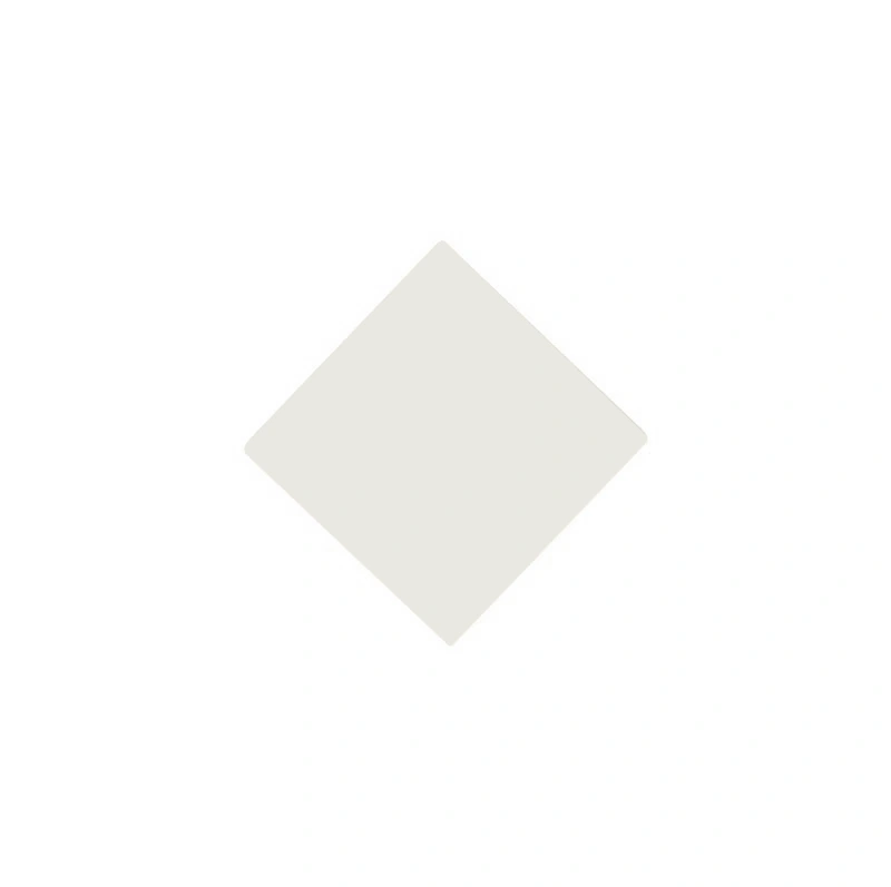 Klinker - Kvadrat 5 x 5 cm vit