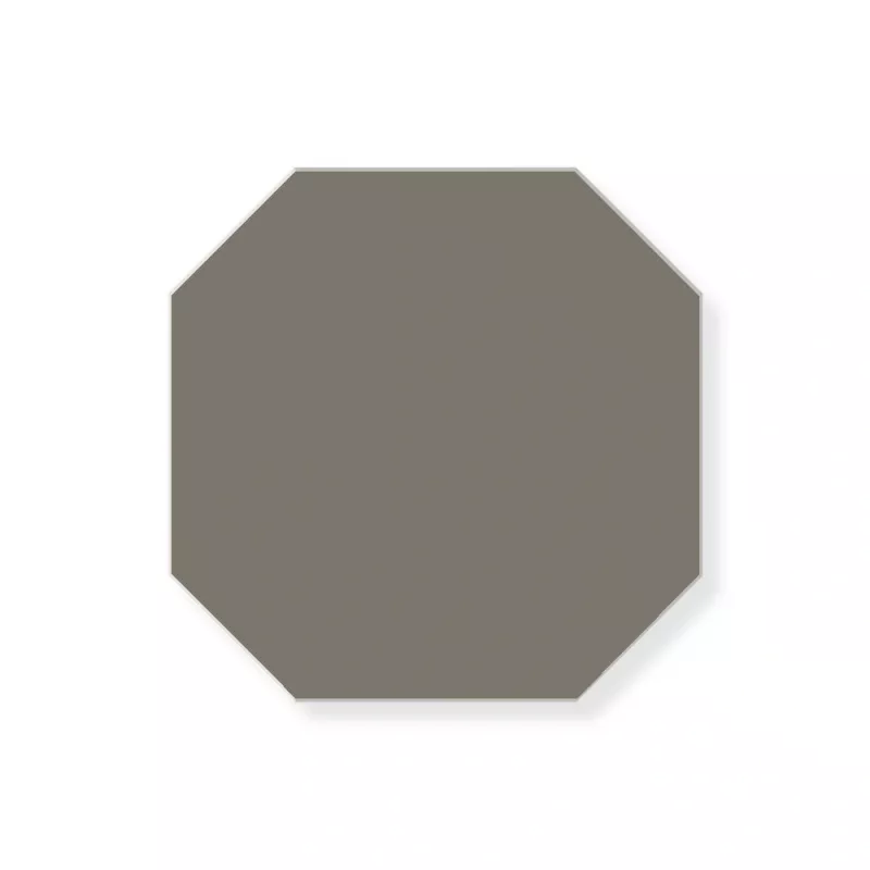 Klinker - Oktagon 10 x 10 cm mörkgrÄ