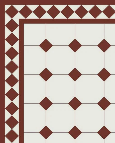 Klinker - Oktagon 15 x 15 cm vit - Image 4