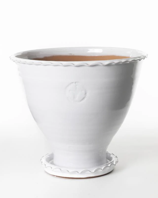 Kruka Sturehof - Adelcrantz, 24 cm vit