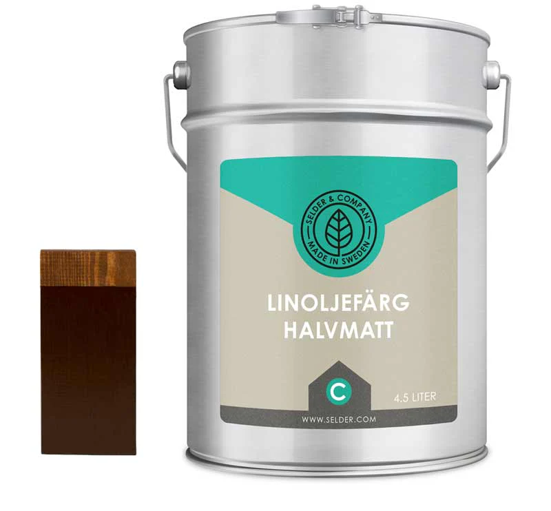 LinoljefÀrg Selder & Co - Choklad - Image 6