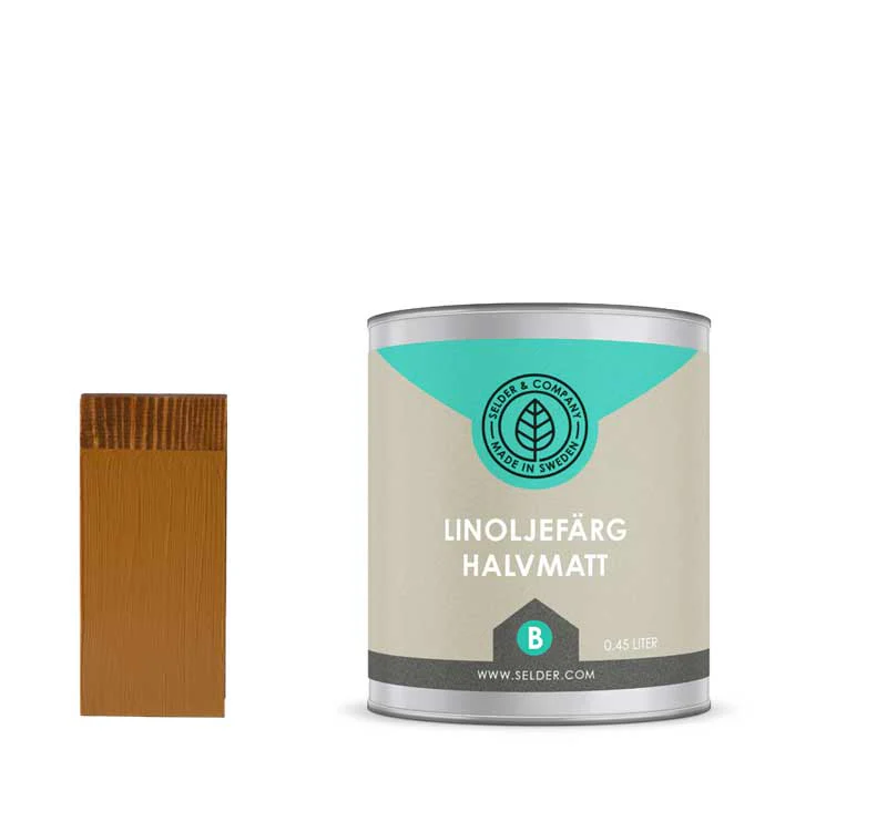 LinoljefÀrg Selder & Co - Gammelockra