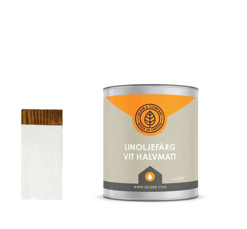 LinoljefÀrg Selder & Co - Stockholmsvit