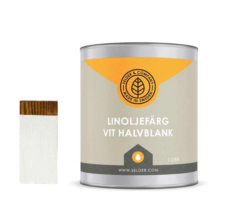 LinoljefÀrg Selder & Co - Stockholmsvit - Image 5