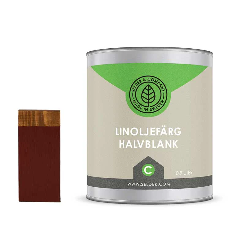 LinoljefÀrg Selder & Co - Engelsk röd - Image 5