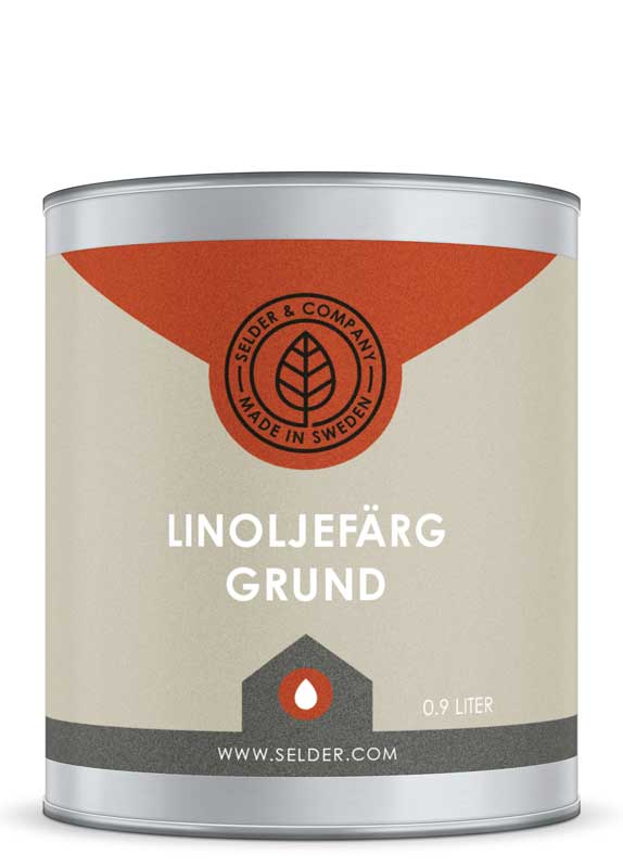 LinoljefÀrg Selder & Co - Vit grund - Image 2