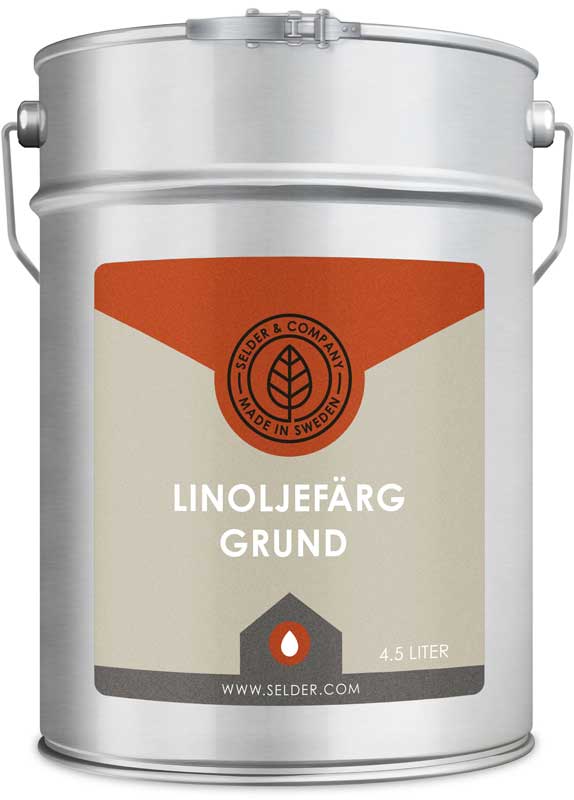LinoljefÀrg Selder & Co - Vit grund - Image 3