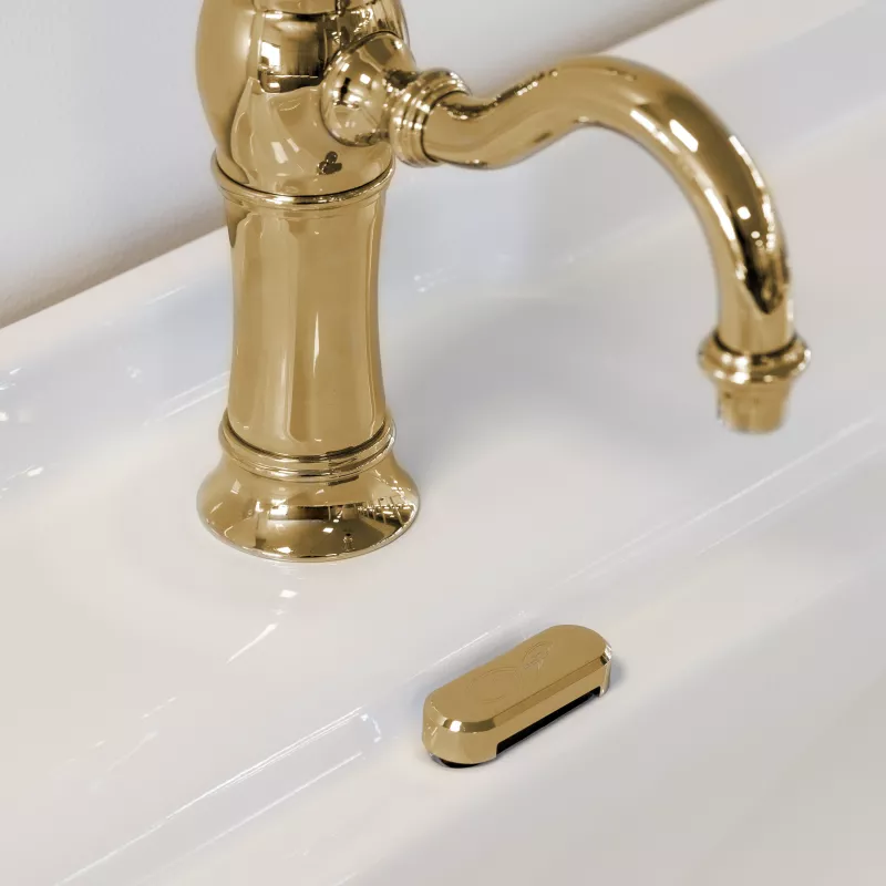 Ăverflödesring till Art Deco - guld