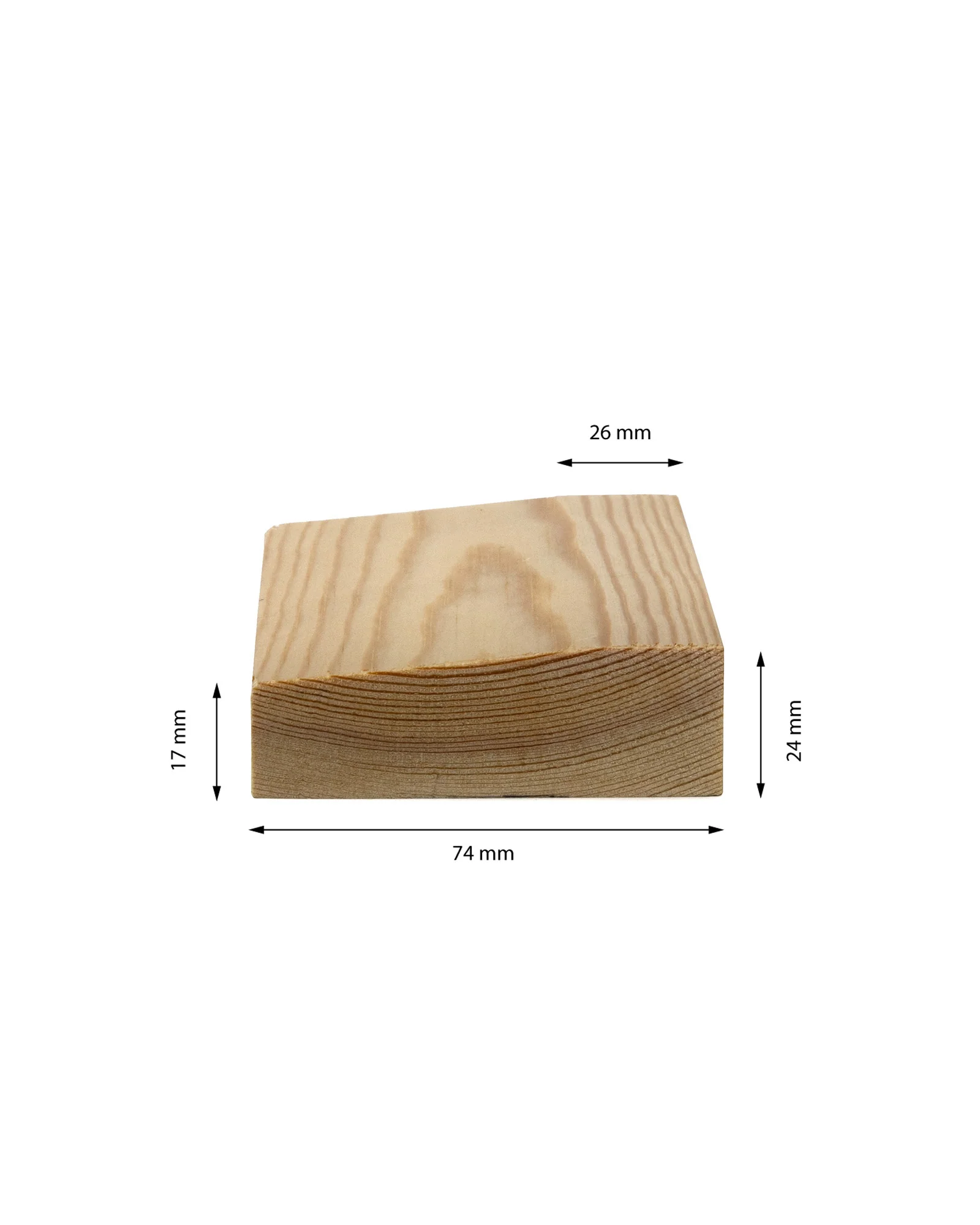 Provbit - Fodersockel - Universal 24x74 mm - Image 2