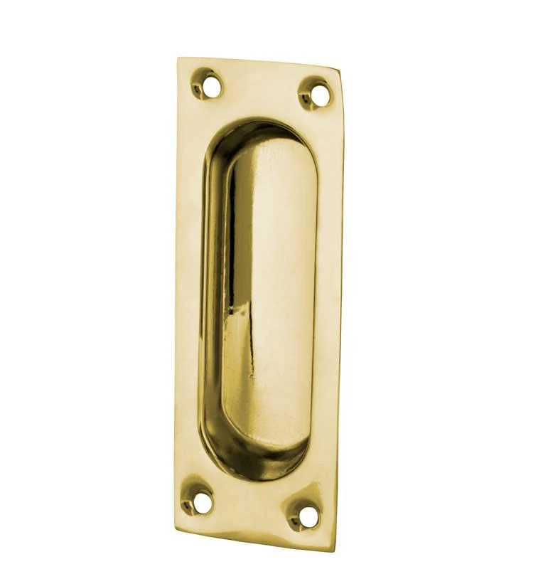 Skjutdörrshandtag - Mässing 95x34 mm - Image 3