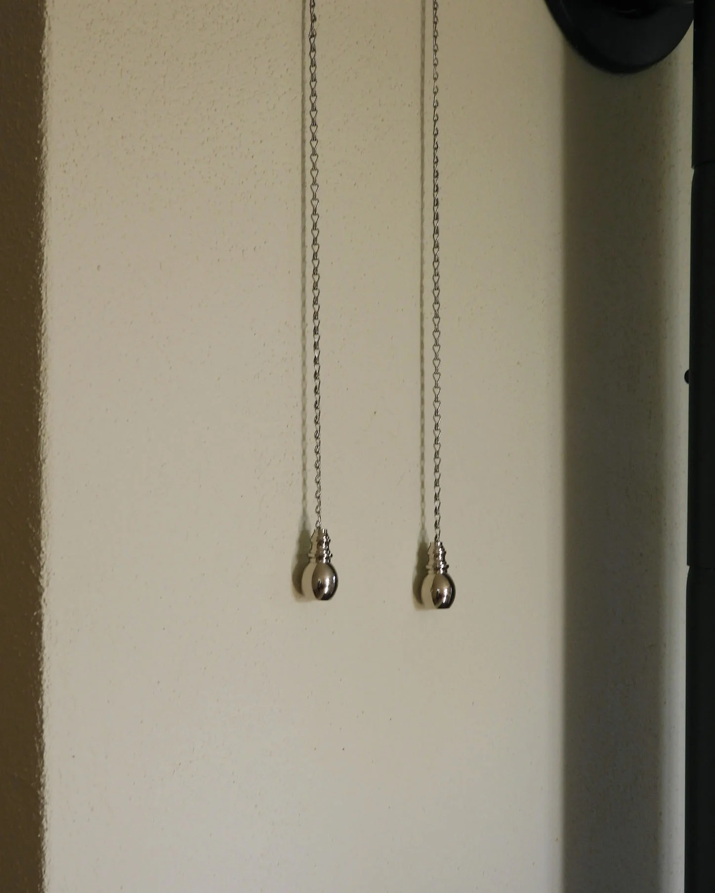 Spjälltofs svarvad droppe - Nickel - Image 5