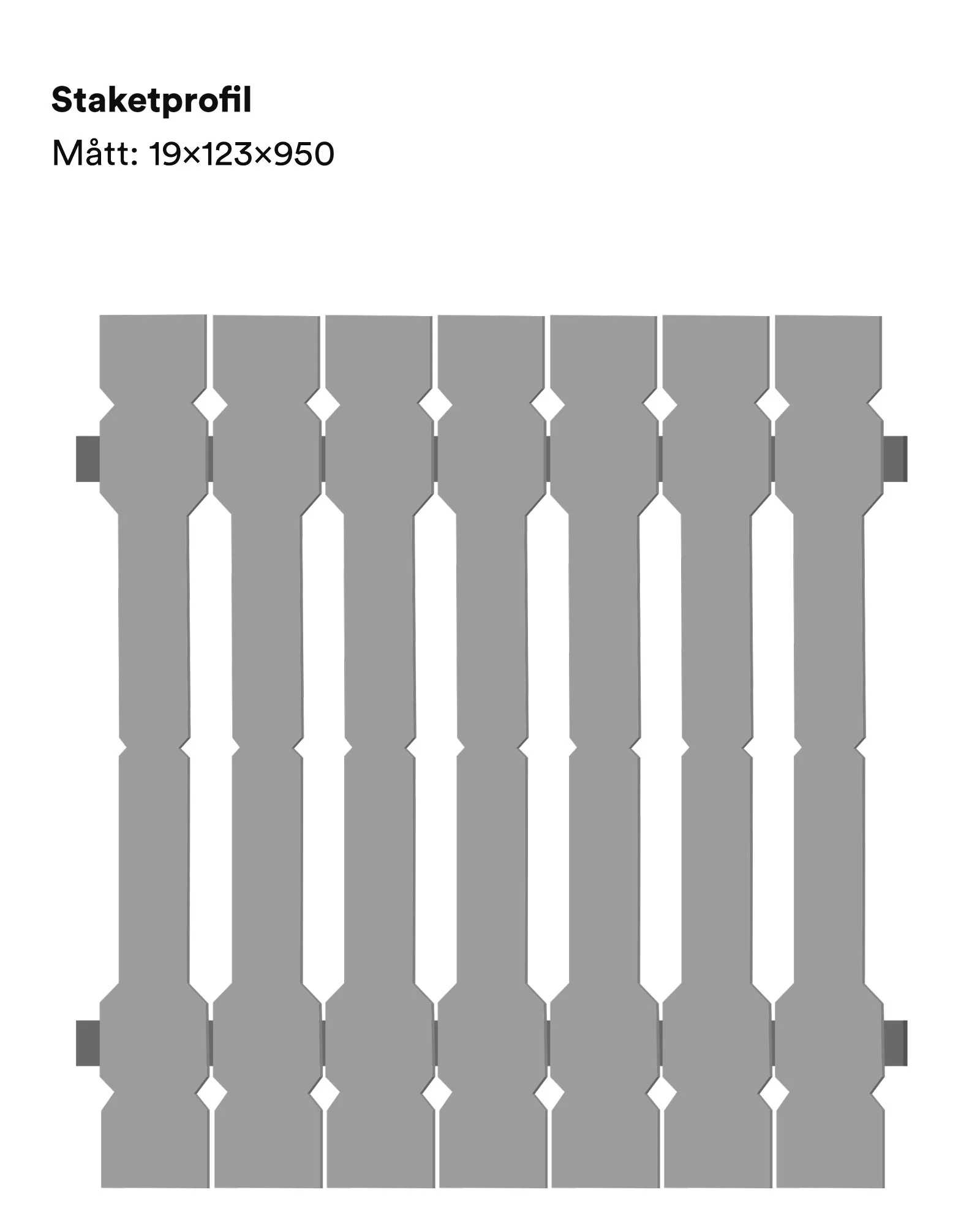 Staketprofil - Snickarglädje 135 - Image 8