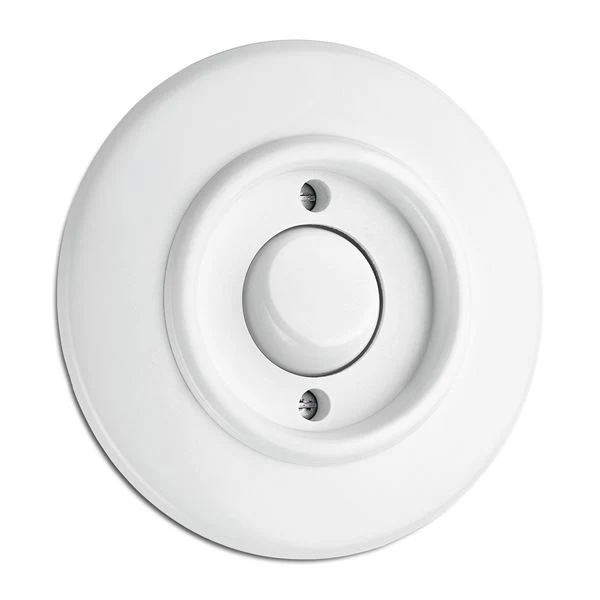 Strömbrytare rund duroplast - Trappströmbrytare (knapp)