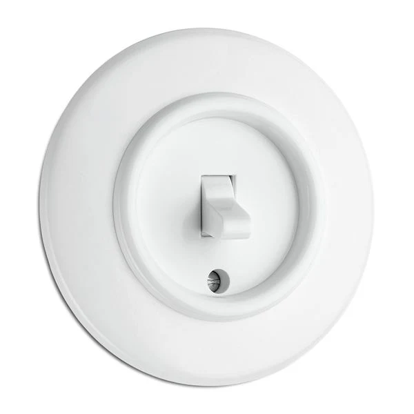 Strömbrytare rund duroplast - Trappströmbrytare (vipp)